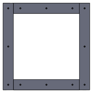 Bulletproof Aluminum Window