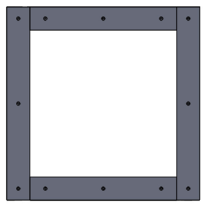 Bulletproof Aluminum Window