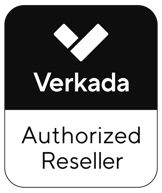 Verkada Authorized Reseller Sticker- Vertical