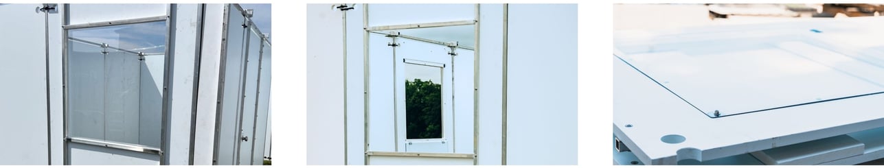 Windows for Shoot House