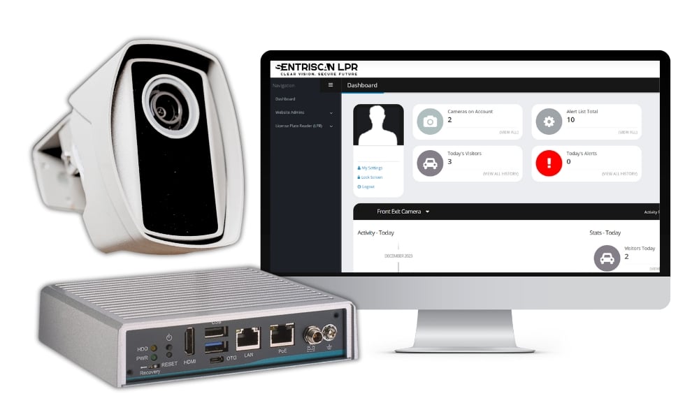 SentriScan License Plate Reader