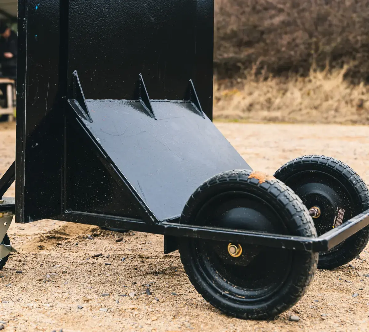 mobile-ballistic-shield-dual-wheel-base